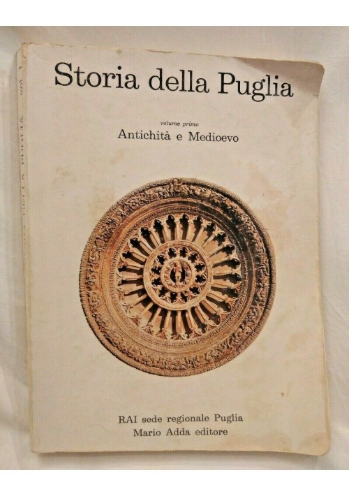 Copertina di Storia della Puglia. I Antichità e Medievo