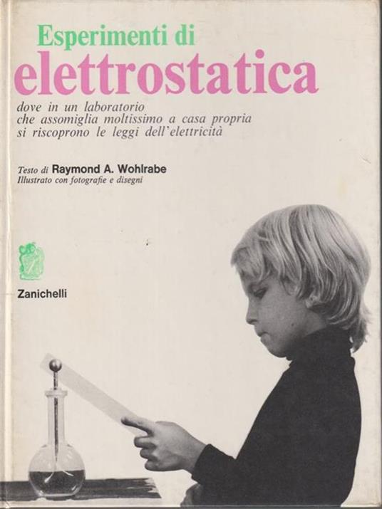 Copertina di Esperimenti di elettrostatica