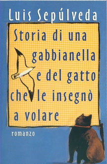 Copertina di Storia di una gabbianella e del gatto che le insegnò a volare