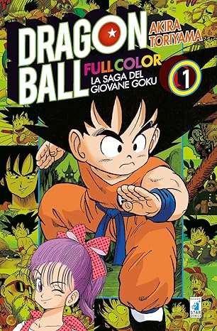 Copertina di aga del giovane Goku. Dragon Ball full color (Vol. 1)