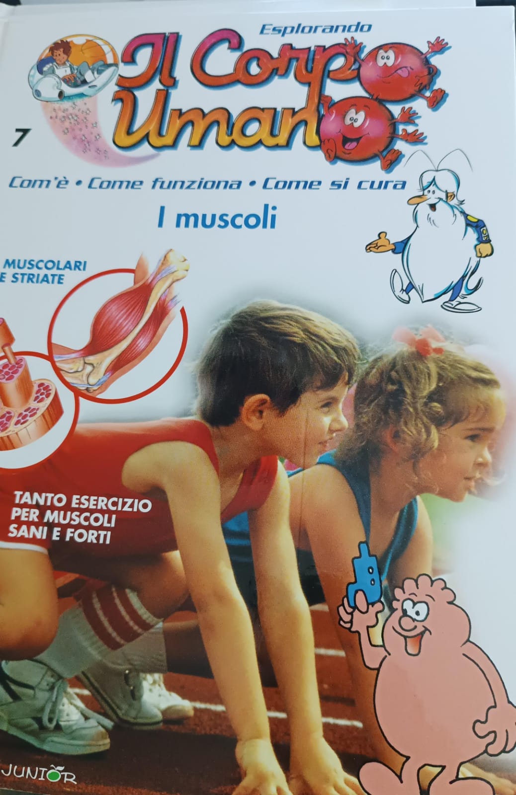 Copertina di 7. Esplorando il corpo umano. I muscoli