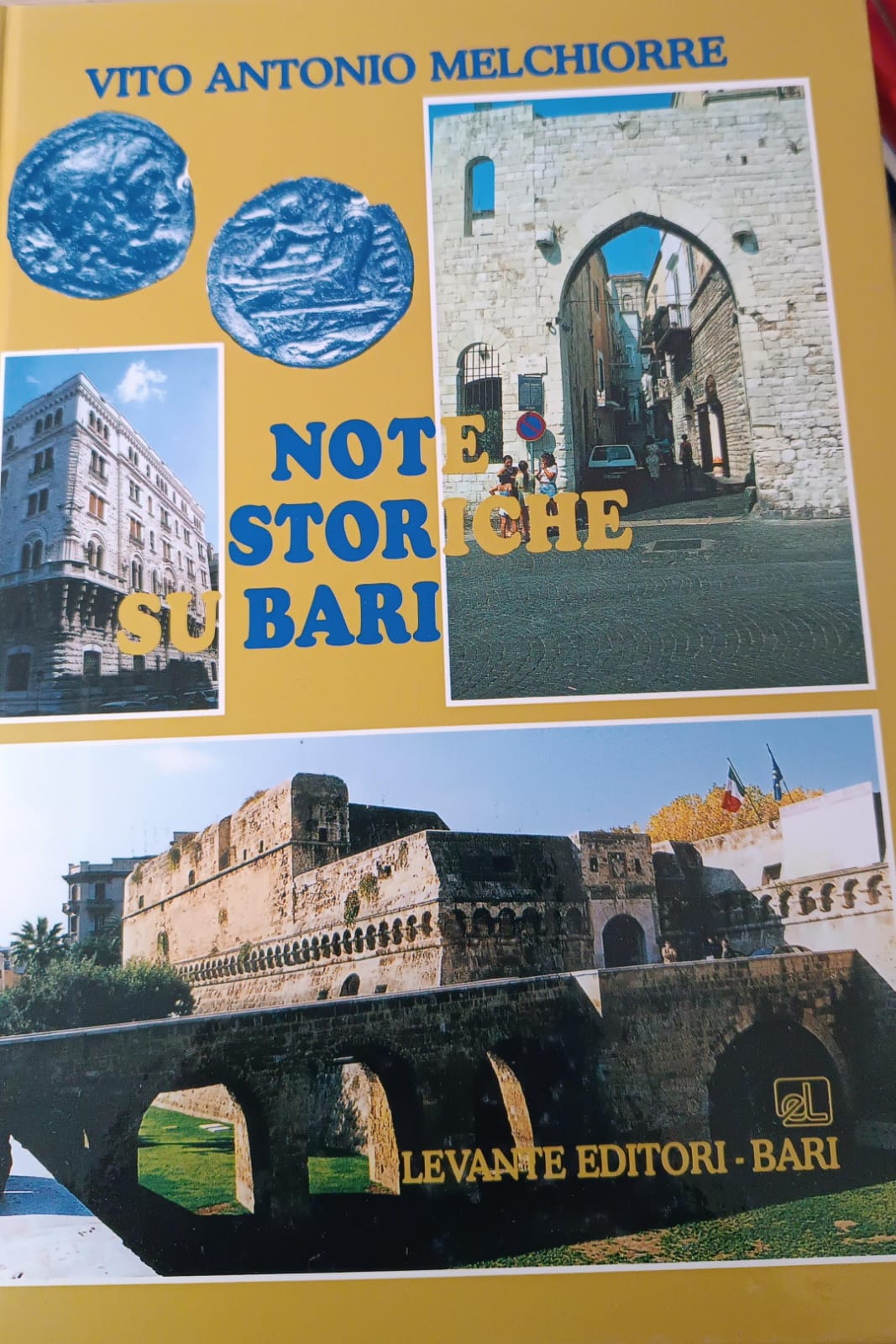 Copertina di Note storiche su Bari