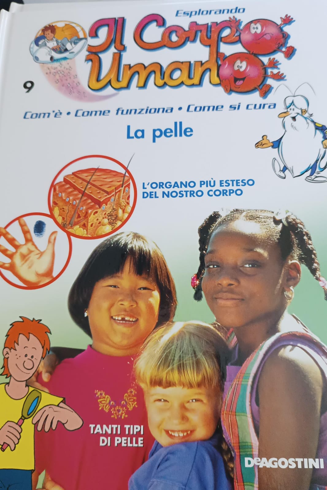 Copertina di 9. Esplorando il corpo umano. La pelle 