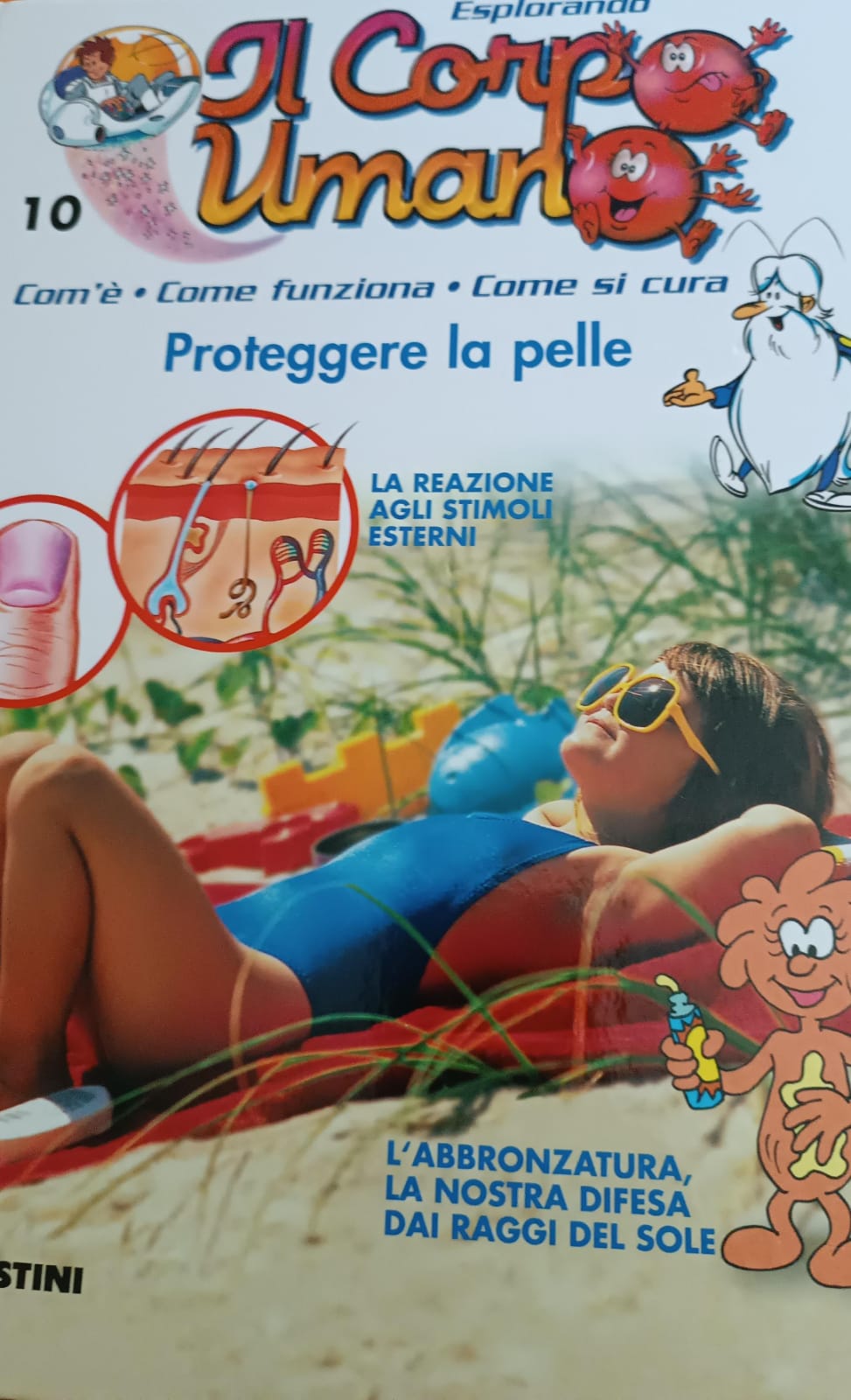 Copertina di 10. Esplorando il corpo umano. Proteggere la pelle