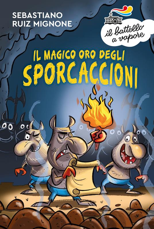 Copertina di Il magico oro degli Sporcaccioni